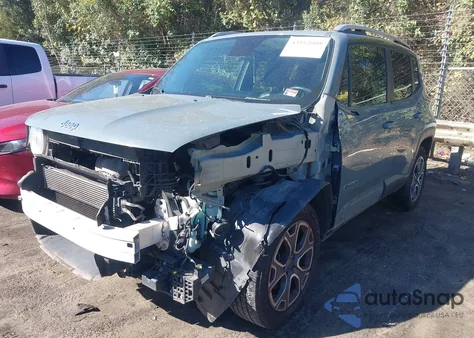 2017 Jeep Renegade Limited 4X4 from USA, damaged, VIN ZACCJBDB1HPE97454